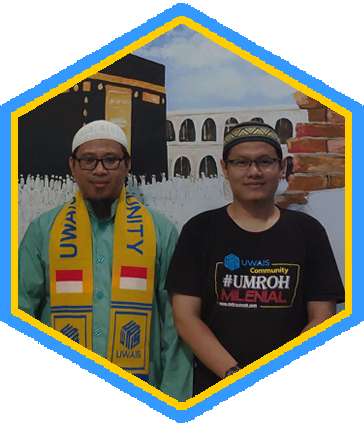 Ustadz Farid Numan Hasan Pembina Pesantren Subulun Najjah dan Kang Dian Hendriyana Tour Leader Umroh Haji Sertifikasi BNSP